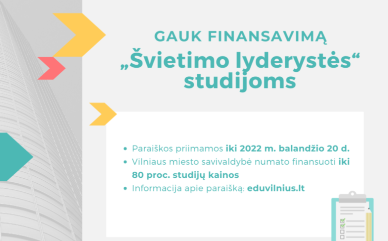 „Švietimo lyderystės” studijas baigusieji kviečia būsimus vadovus žengti pirmą žingsnį