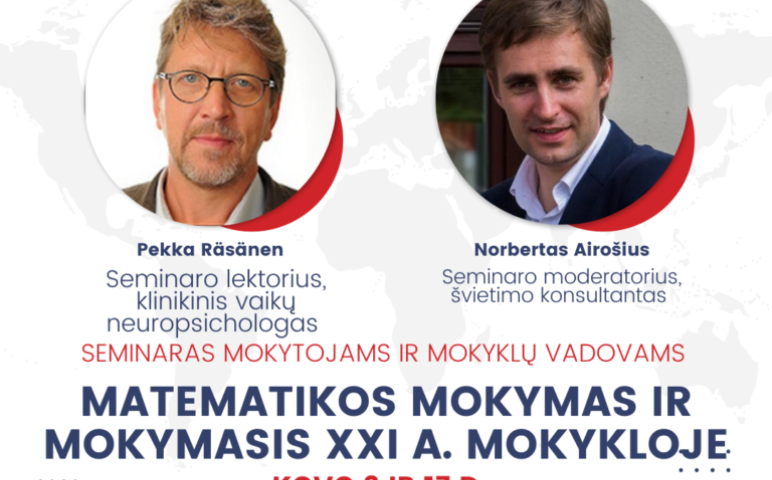 Kviečiame į Eduten Playground seminarą „Matematikos mokymas ir mokymasis XXI a. mokykloje“